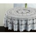 Скатерти  ажурные круглые 90см виниловые FY-05