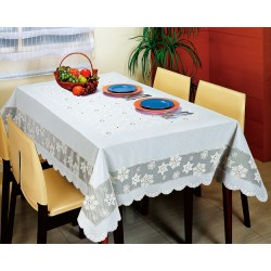 Скатерти ажурные 90x90 см квадратные виниловые. Серия FY-05.