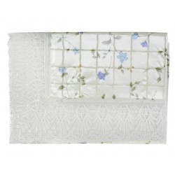 Гладкие скатерти на нетканной основе NON WOVEN с кружевом. Модель FP-167