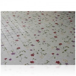 Гладкие скатерти на нетканной основе NON WOVEN с кружевом. Модель FP-167