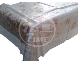 Гладкие скатерти на нетканной основе NON WOVEN с кружевом. Модель FP-170