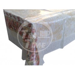 Гладкие скатерти на нетканной основе NON WOVEN с кружевом. Модель FP-175