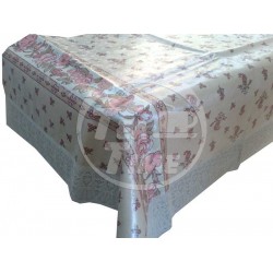 Гладкие скатерти на нетканной основе NON WOVEN с кружевом. Модель FP-178