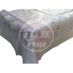 Гладкие скатерти на нетканной основе NON WOVEN с кружевом. Модель FP-185