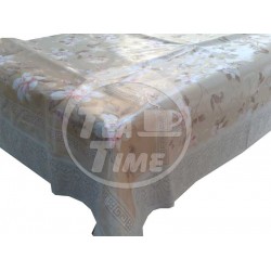 Гладкие скатерти на нетканной основе NON WOVEN с кружевом. Модель FP-185