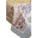 Гладкие скатерти на нетканной основе NON WOVEN с кружевом. Модель FP-186 Гладкие скатерти на нетканной основе NON WOVEN с кружевом. Модель FP-186