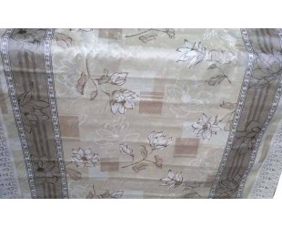 Гладкие скатерти на нетканной основе NON WOVEN с кружевом. Модель FP-190