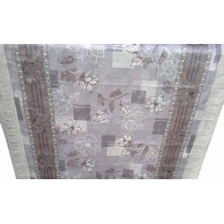 Гладкие скатерти на нетканной основе NON WOVEN с кружевом. Модель FP-190