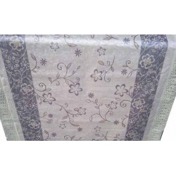 Гладкие скатерти на нетканной основе NON WOVEN с кружевом. Модель FP-191