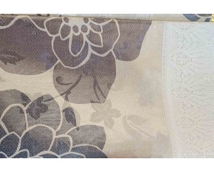 Гладкие скатерти на нетканной основе NON WOVEN с кружевом. Модель FP-200