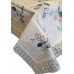 Гладкие скатерти на нетканной основе NON WOVEN с кружевом. Модель FP-219 Гладкие скатерти на нетканной основе NON WOVEN с кружевом. Модель FP-219