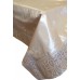 Перламутровые гладкие скатерти на нетканной основе NON WOVEN с кружевом. Модель Strawberry Перламутровые гладкие скатерти на нетканной основе NON WOVEN с кружевом. Модель Strawberry