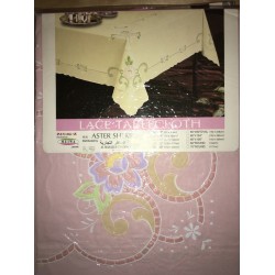Скатерть виниловая Aster SHERRY 120 х 150 см. «Япония кремовая»