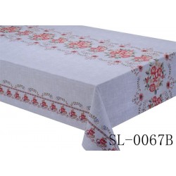SL_0067B Скатерть виниловая в рулонах ширина 1,4м длина 20 м