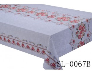 SL_0067B Скатерть виниловая в рулонах ширина 1,4м длина 20 м