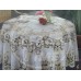 Скатерть виниловая золото/серебро. Круг 90 см. Серия SG-SS. Скатерть виниловая золото/серебро. Круг 90 см. Серия SG-SS.