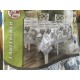Скатерть NON SLIP с кружевом. TT-500. Размер 120x150 см