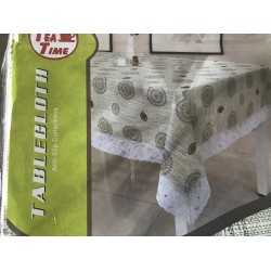 Скатерть NON SLIP с кружевом. TT-500. Размер 120x150 см