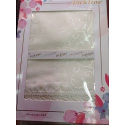 Скатерть с кружевом KDK JL 140x180 см