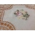 Скатерть с цветным рисунком из лент. Модель 117