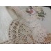 Скатерть с цветным рисунком из лент. Модель 117