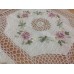 Скатерть с цветным рисунком из лент. Модель 20116