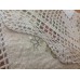Скатерть с цветным рисунком из лент. Модель 25856