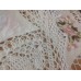 Скатерть с цветным рисунком из лент. Модель 71-49