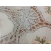 Скатерть с цветным рисунком из лент. Модель 71-94
