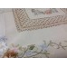 Скатерть с цветным рисунком из лент. Модель 8901