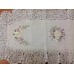 Модель 2916ov Размер 40 * 85 см. Салфетки овальные украшенные вязкой и ленточным рисунком. Модель 2916ov Размер 40 * 85 см. Салфетки овальные украшенные вязкой и ленточным рисунком.