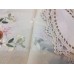 Модель 8901  Размер 30 * 45 см. Салфетки украшенные вязкой и ленточным рисунком.